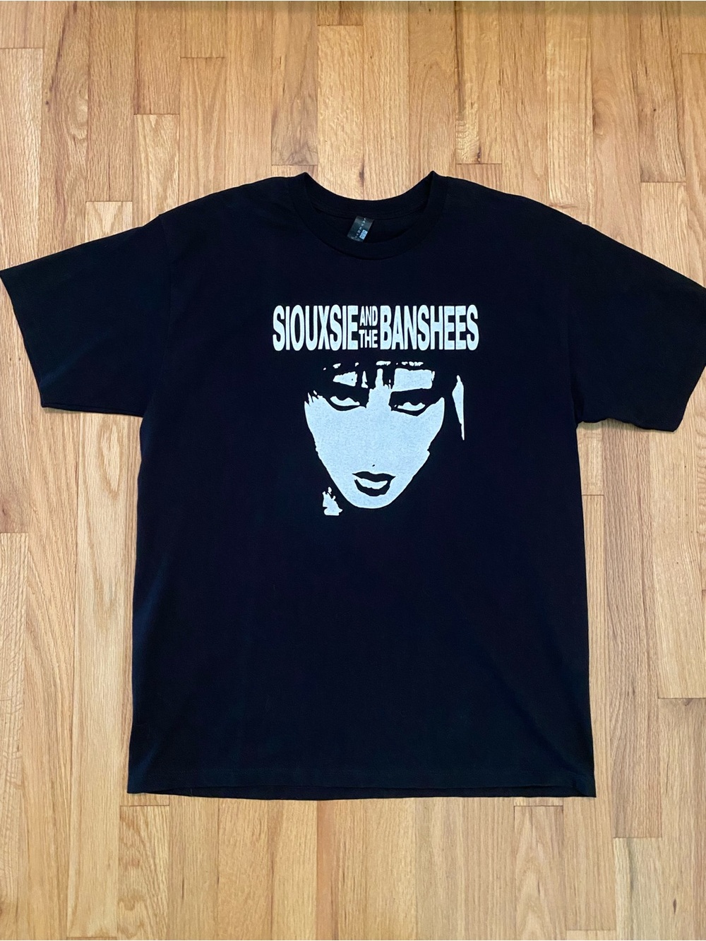 Siouxsie and The Banshees Black Graphic Band Tee